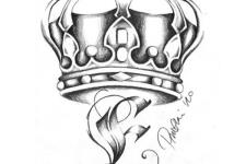 kraliçe tacı dövme modelleri- king crown tattoo