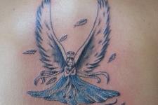 angel tattoo, melek tattoo,melek dövme