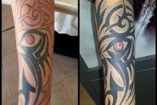 dövme kapatma-cover up tattoo