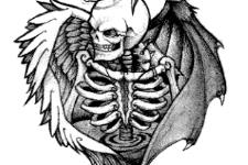 azrail dövme modelleri- the reaper tattoo