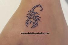 akrep dövme modelleri - scorpion tattoo model