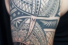 kolda maori dövme modeli,büyük maori dövme modeli